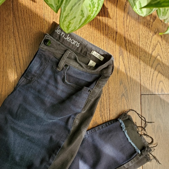 Calvin Klein Denim - CK ⭐rare⭐ two-tone jeans